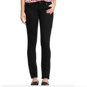 Old navy black flirt skinny jeans